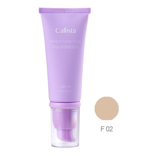 کرم پودر فلوئیدی پرفکت کاور F02 