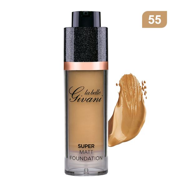 کرم پودر مات و ضد آب 55 