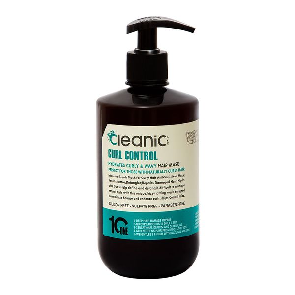 ماسک مو داخل حمام مخصوص مو های فر 550 میل 