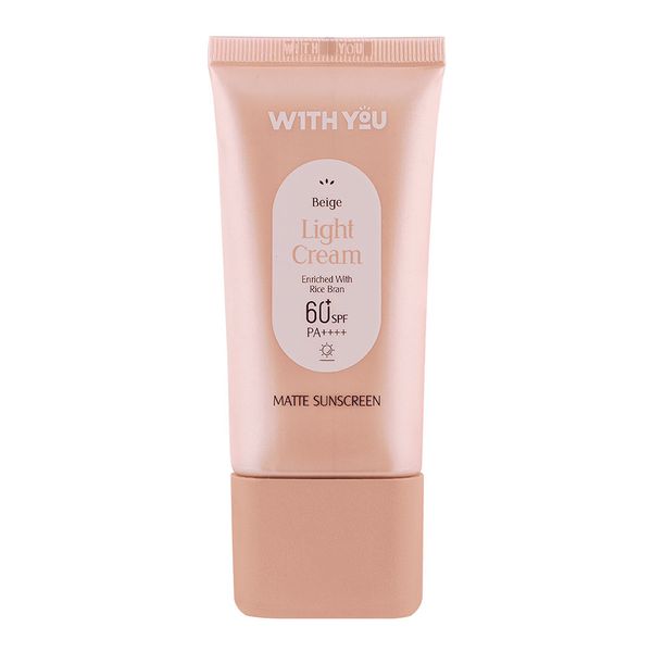 ضد آفتاب کرمی رنگی SPF 60 بژ روشن 