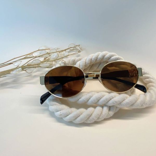 عینک آفتابی مدل وینتیج قهوه‌ای 