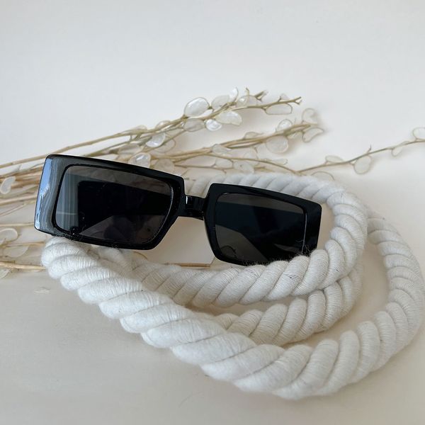 عینک آفتابی رترو طرح 2 مشکی