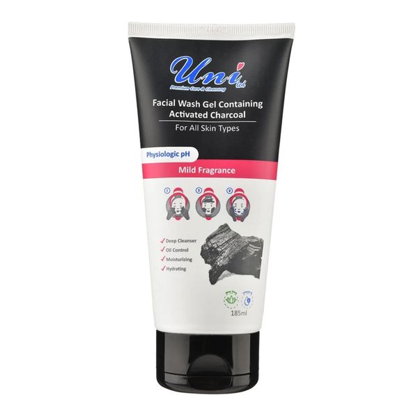 ژل شستشوی صورت حاوی ذغال فعال