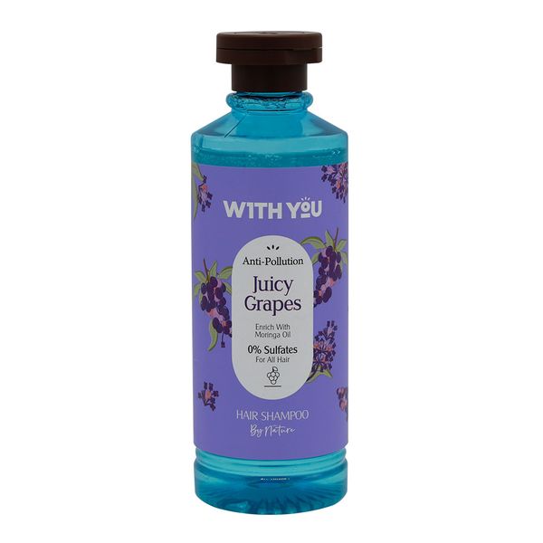 شامپو ضد آلودگی انگور و روغن مورینگا