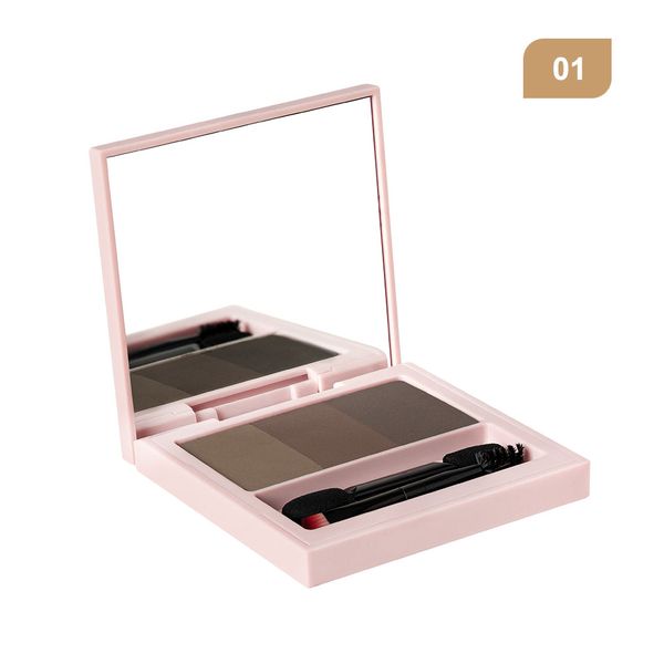 پالت سایه ابرو  واندرفول سه رنگ 01 