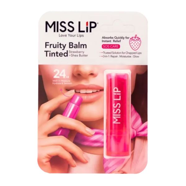 بالم لب رنگی توت فرنگی