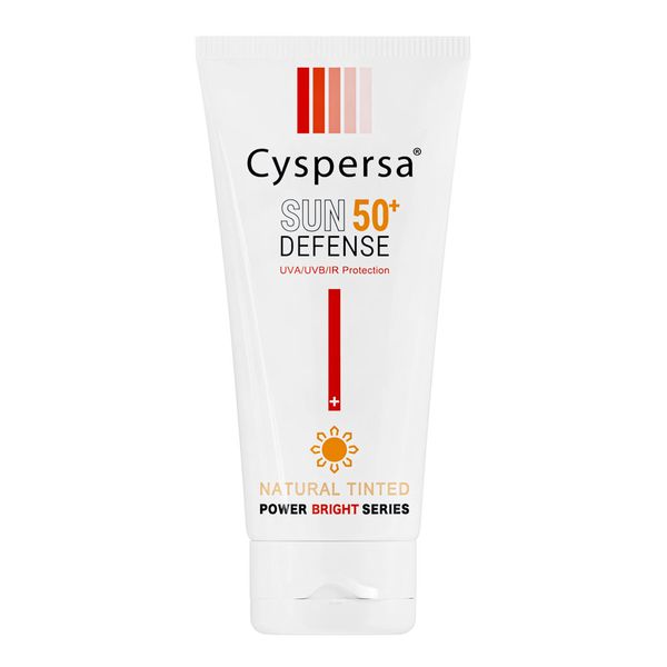 ضد آفتاب رنگی روشن کننده SPF50