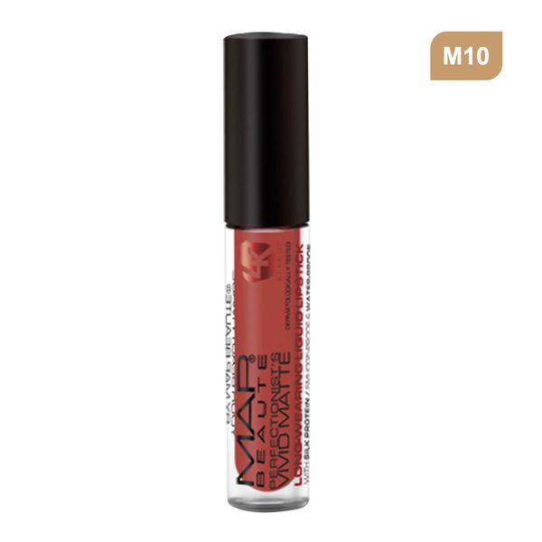 رژ لب مایع حاوی پروتئین ابریشم M10 