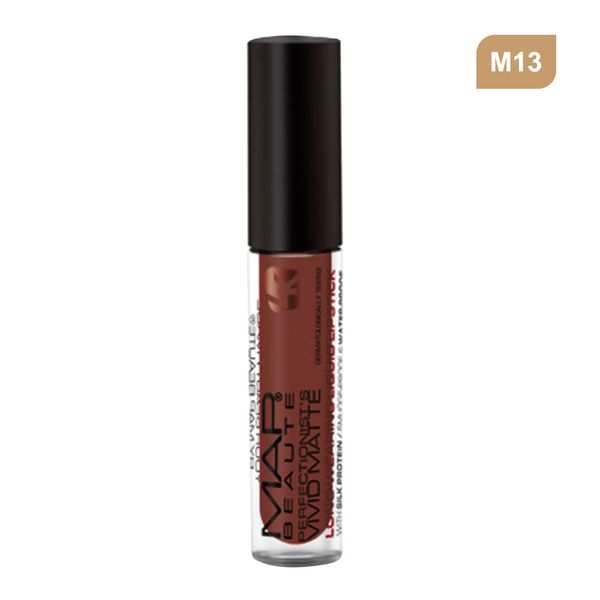 رژ لب مایع حاوی پروتئین ابریشم M13 