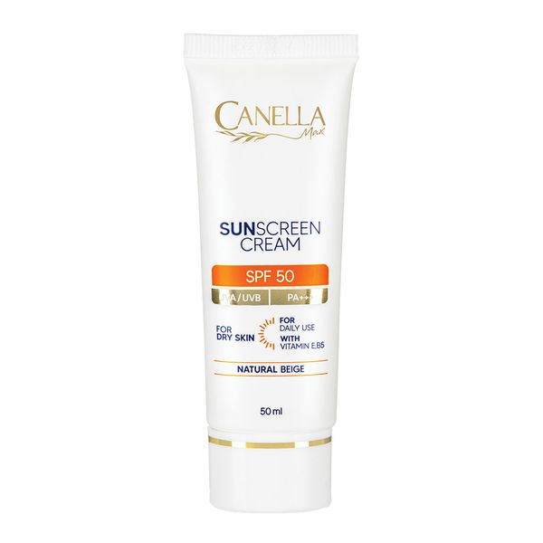ضد آفتاب رنگی پوست خشک SPF50 بژ طبیعی 