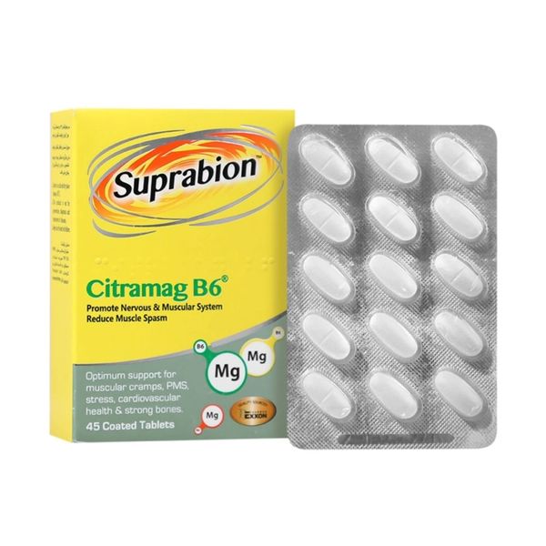 قرص سیترامگ ب6 بسته 45 عددی