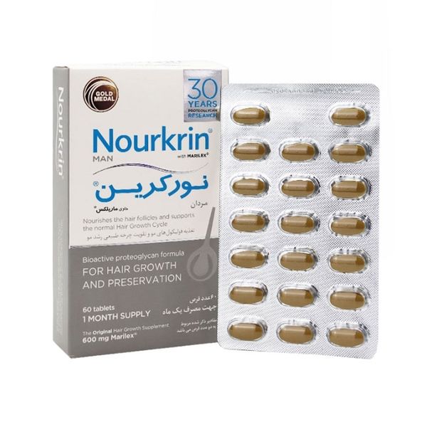 قرص نورکرین مردان 60 عددی