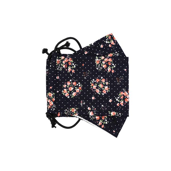 ماسک پارچه ای گل شب