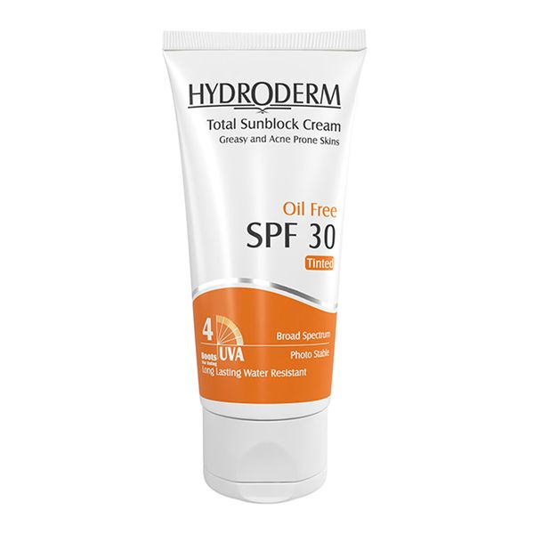 ضد آفتاب رنگی فاقد چربی SPF30 بژ تیره 