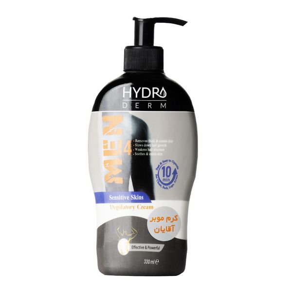 کرم موبر بدن آقایان مناسب پوست های حساس