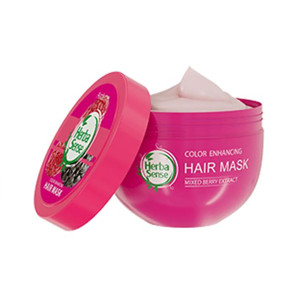 ماسک مو نرم کننده و تثبیت کننده رنگ مو هرباسنس