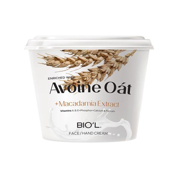 کرم کاسه‌ای مغذی پوست جو دوسر و روغن ماکادمیا