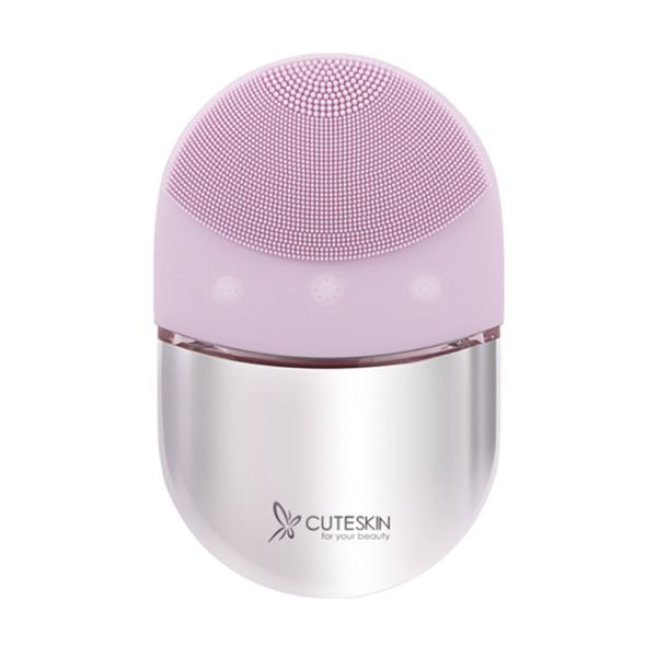 فیس براش سیلیکونی مدل F500 بنفش 