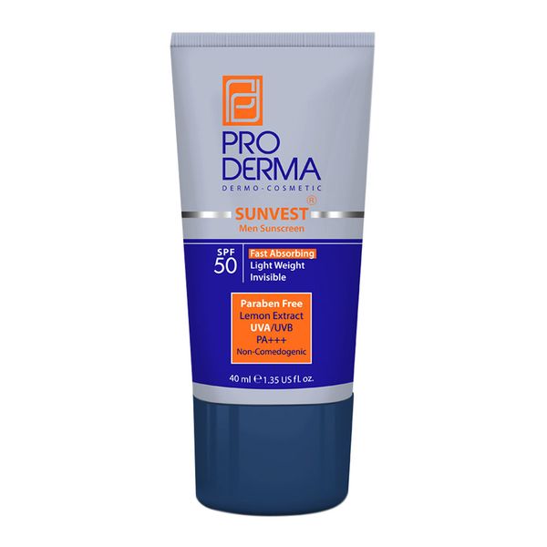 ضد آفتاب مخصوص آقایان فاقد چربی SPF50