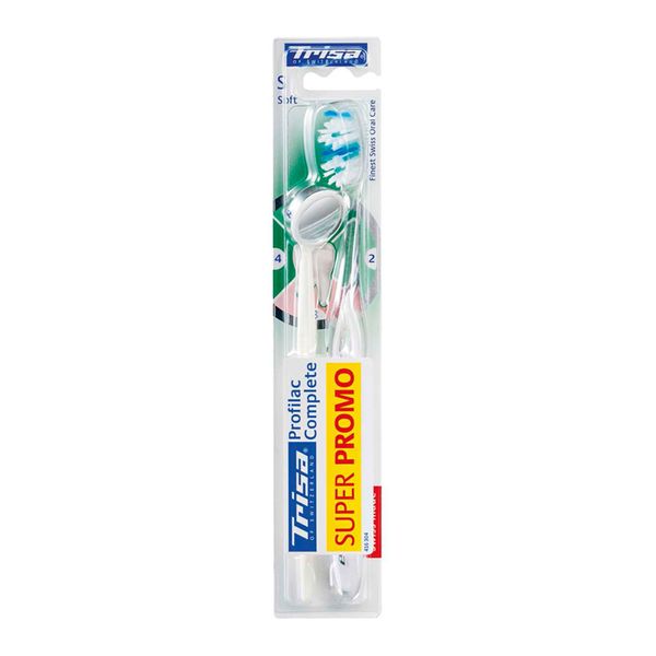 مسواک پروفیلاک کامپلیت متوسط با آینه