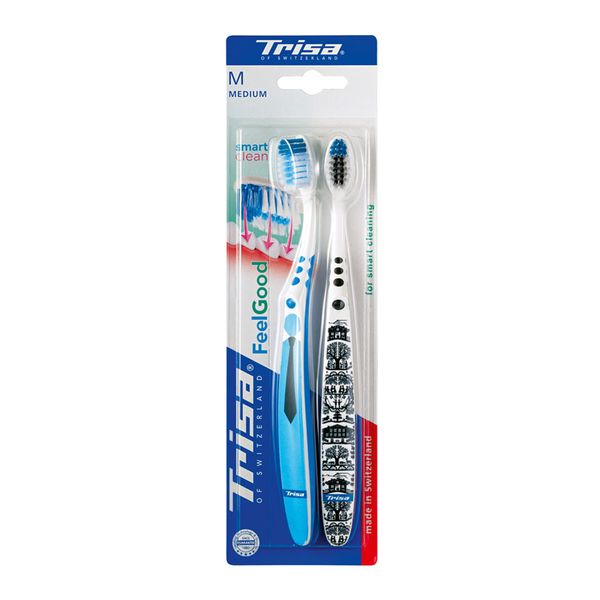 پک دو عددی مسواک فیل گود اسمارت کلین متوسط