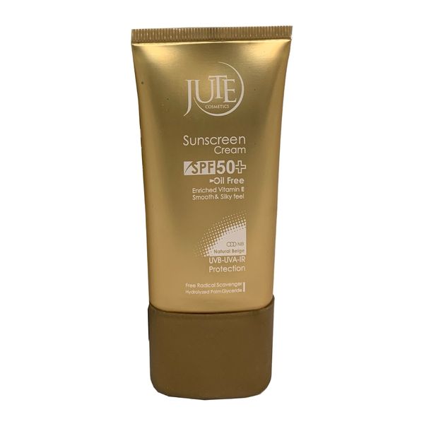 ضد آفتاب +SPF50 پوست چرب 40 میل بژ طبیعی 