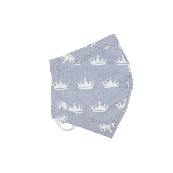 ماسک پارچه ای فیلتر دار کوچک طرح تاج (بچه‌گانه)
