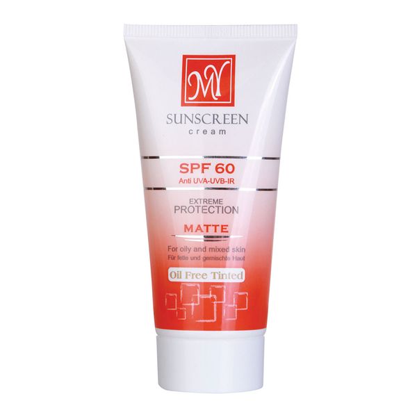 ضد آفتاب رنگی فاقد چربی SPF60