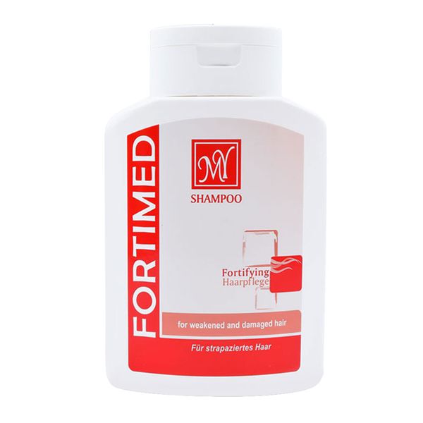 شامپو تقویت کننده مو فورتیمد برای موی ضعیف شده و دارای ریزش