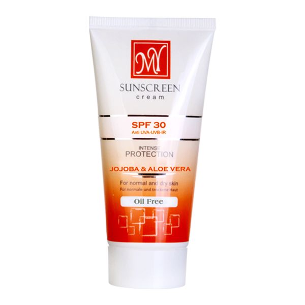 ضد آفتاب بی‌رنگ فاقد چربی SPF30