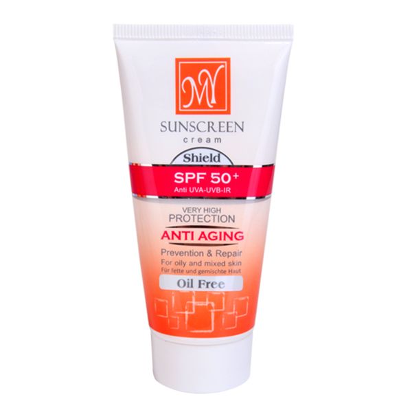 ضد آفتاب بی‌رنگ فاقد چربی SPF50
