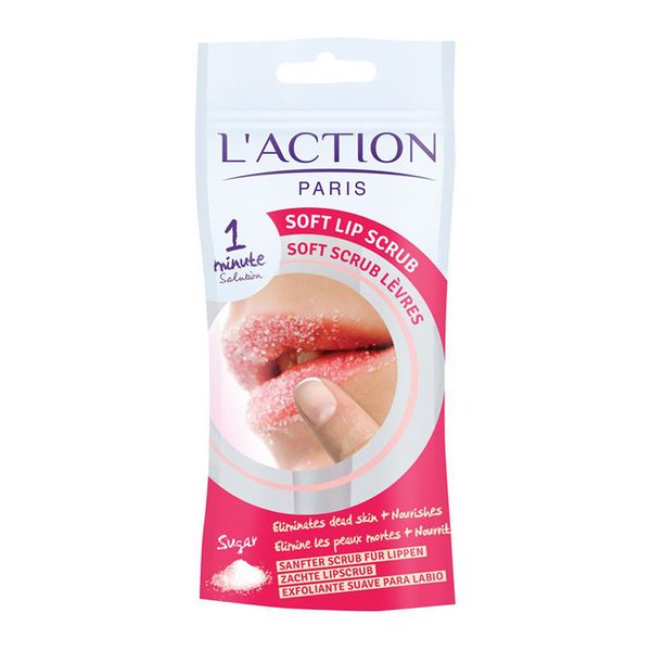 اسکراب نرم کننده و برطرف کننده پوسته های لب