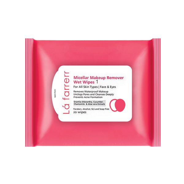 دستمال مرطوب آرایش پاک کن مخصوص انواع پوست