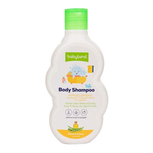 شامپو بدن ضد آلرژی کودک با عصاره گلیسیرین و گوار