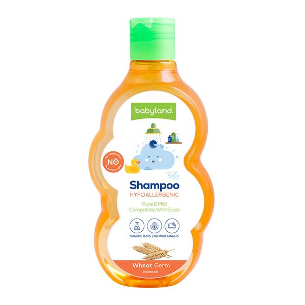 شامپو کودک  ضد آلرژی و پروتئینه حاوی عصاره جوانه گندم
