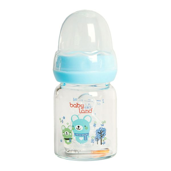 شیشه شیر پیرکس کلاسیک ارتودنسی 60 میل آبی 