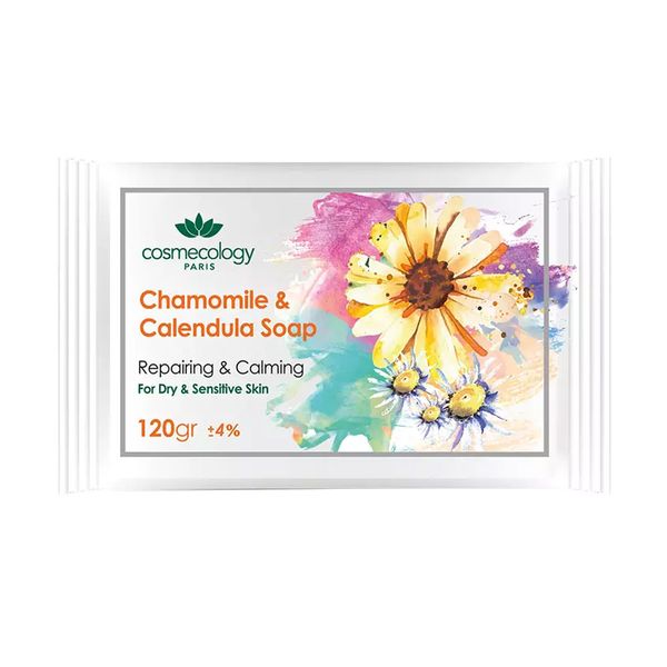 صابون بابونه و کالاندولا مناسب پوست خشک و حساس