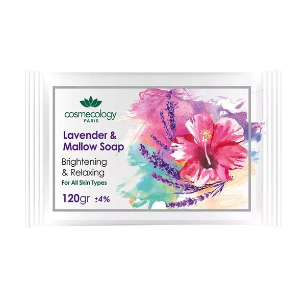 صابون روشن کننده لوندر و ختمی مناسب انواع پوست