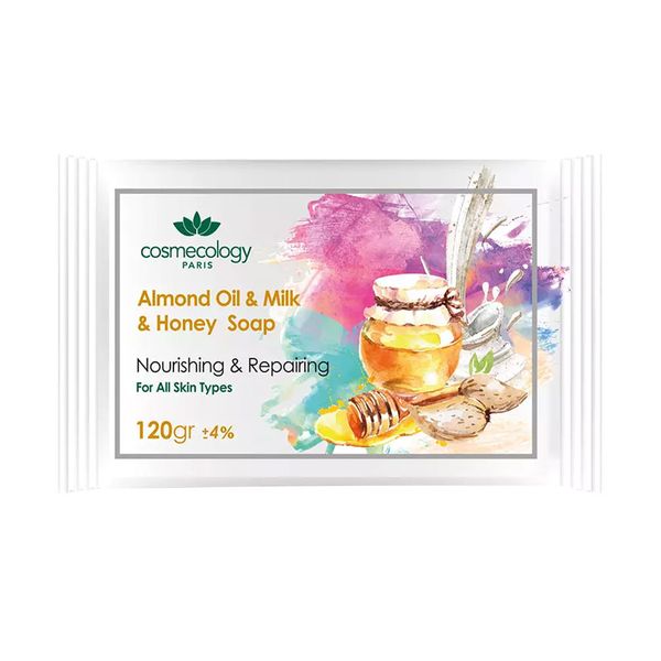 صابون روغن بادام و شیر و عسل مناسب انواع پوست