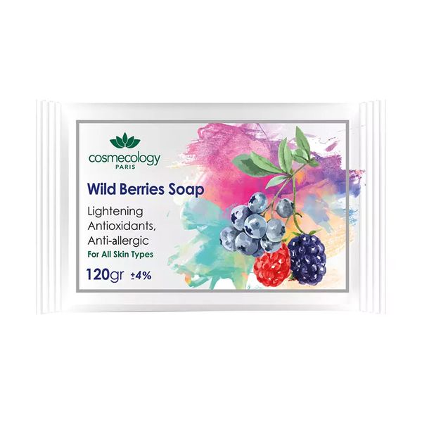 صابون روشن کننده و ضد لک توت های وحشی