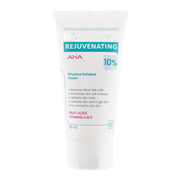 کرم جوان کننده AHA 10% نووفارما