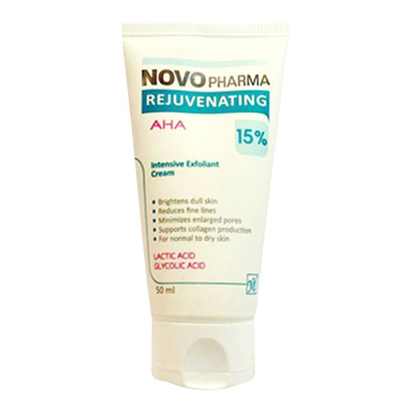 کرم جوان کننده AHA 15% نووفارما