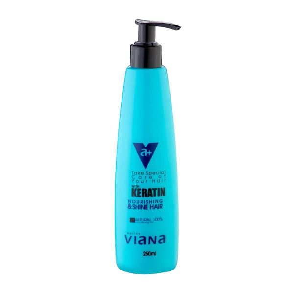 ماسک مو نرم کننده و رطوبت رسان مو حاوی کراتین (بدون آبکشی) 250 میل 