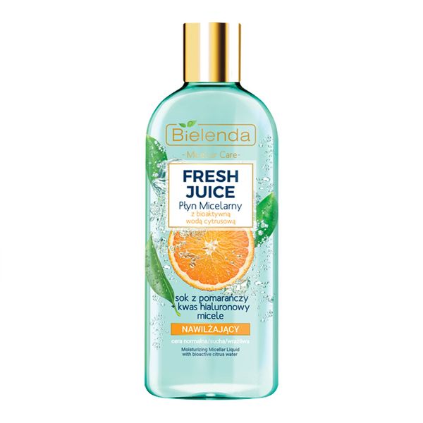 محلول پاک‌کننده آبرسان حاوی عصاره پرتقال