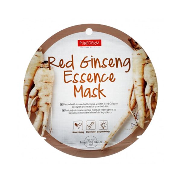 ماسک نقابی جینسینگ قرمز