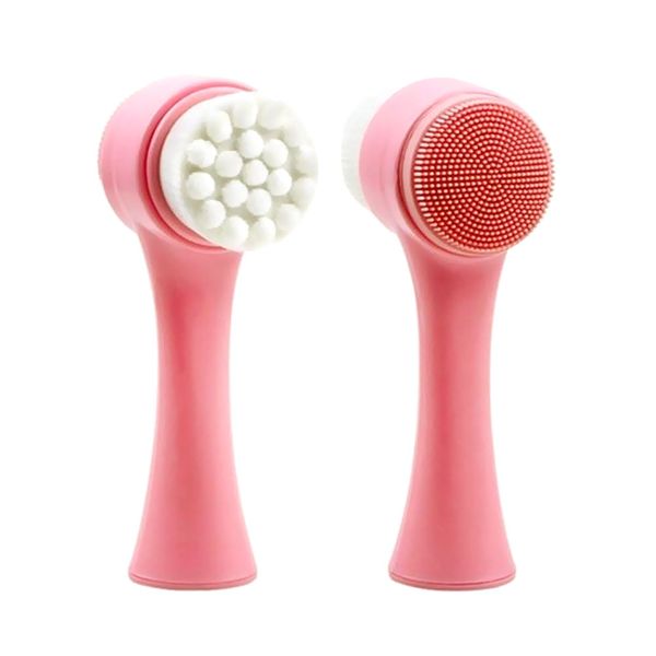 فیس براش دستی صورتی 