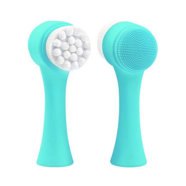 فیس براش دستی آبی 