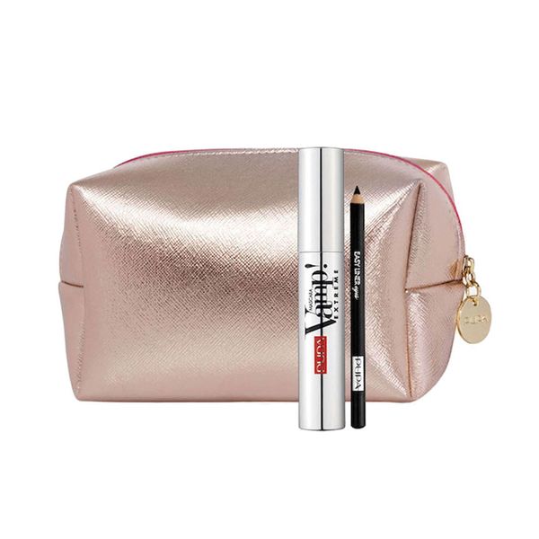 کیت ومپ  ( ریمل + خط چشم + کیف ) 001