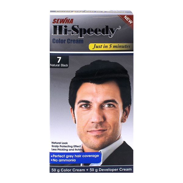 رنگ موی مردانه 7 - مشکی طبیعی