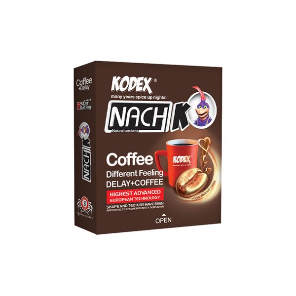 کاندوم 3 عددی Coffee+Delay